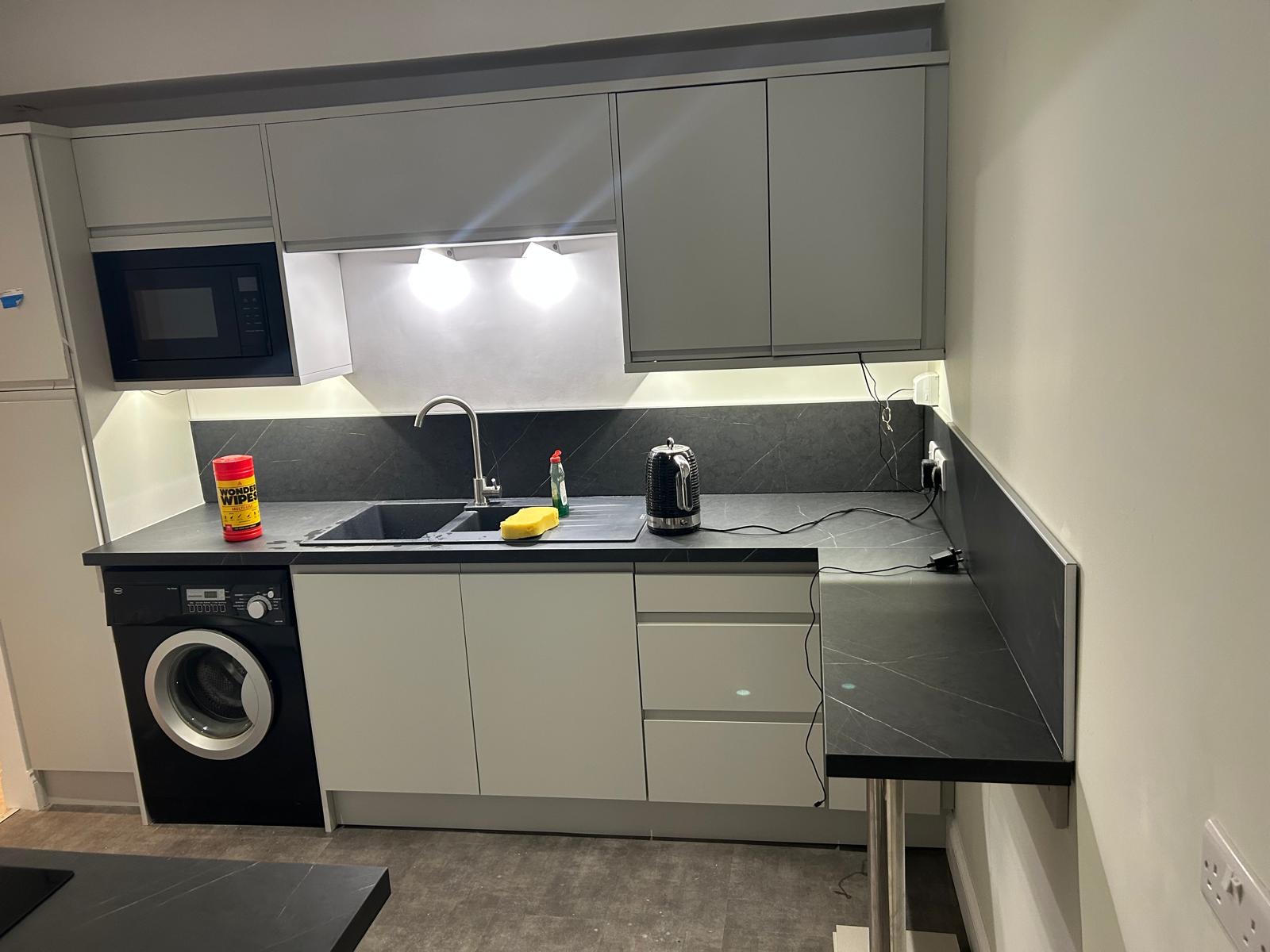 Kitchen design and installation by D A Burnett, Edinburgh and Fife builder